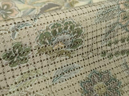 平和屋本店●極上　中国三大刺繍　スワトウ刺繍　汕頭刺繍　訪問着　正倉院更紗花文　金糸　逸品　未使用　DZAB5911kh6