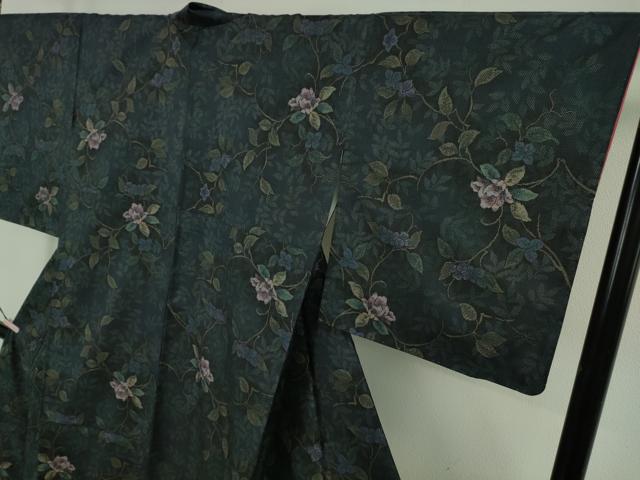 平和屋着物●極上　都喜ヱ門　本場大島紬　7マルキ　泥染　夢見る日々　藤絹織物謹製　証紙付き　逸品　DZAB5930kh6
