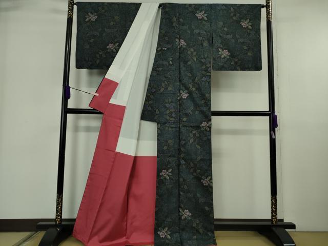 平和屋着物●極上　都喜ヱ門　本場大島紬　7マルキ　泥染　夢見る日々　藤絹織物謹製　証紙付き　逸品　DZAB5930kh6