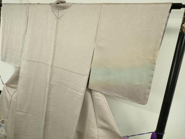 平和屋着物●極上　久保田一竹　幻の辻が花　訪問着　暈し染め　金通し地　逸品　未使用　DZAB5941kh6
