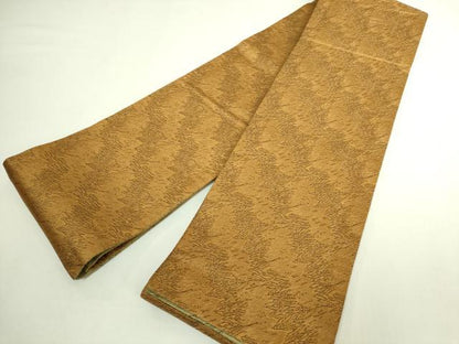 平和屋着物●極上　半幅帯　螺鈿　風神雷神　金彩　逸品　DZAB6018kh6