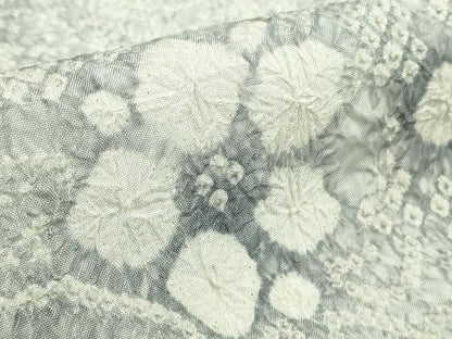 平和屋本店●極上　本場縞大島紬　染大島　白大島　絞り　舞花文　堀之内織物謹製　まるやま扱い　証紙付き　逸品　未使用　DZAB6063kh6