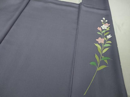 平和屋着物●極上　訪問着　友禅　枝花文　枝蕾　逸品　DZAB6080kh6