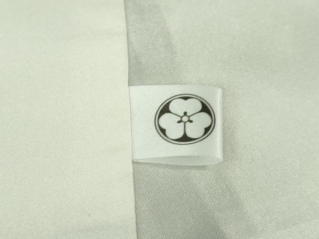 平和屋着物●極上　石川県指定無形文化財　牛首紬　白山工房　手織り　訪問着　御所解文　濃い海松茶色地　金彩　逸品　DZAB6097kh6