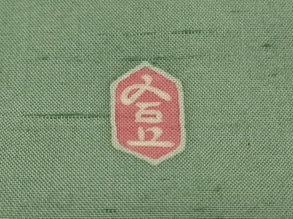 平和屋本店●極上 本加賀友禅作家 成竹登茂男 石川県指定無形文化財 牛首紬 白山工房 手織 訪問着 銀座おゝぎ屋 証紙付き 逸品 DZAB6099kh6