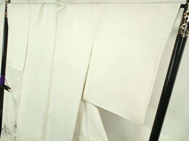 平和屋本店●極上　洛楽人工房　訪問着　手描き　鬼　象牙色地　逸品　未使用　DZAB6136kh6