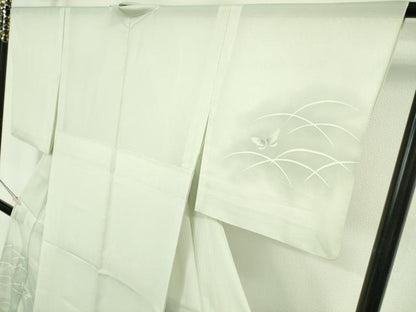 平和屋本店＊極上 夏物 洗える最高級着物 ＜英＞はなぶさ謹製 訪問着 絽 舞蝶芝文 暈し染め 逸品 DZAB6138kh6