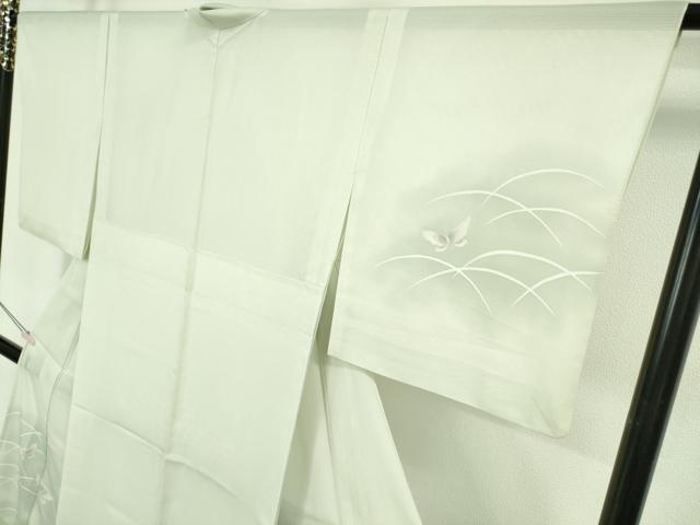平和屋本店＊極上 夏物 洗える最高級着物 ＜英＞はなぶさ謹製 訪問着 絽 舞蝶芝文 暈し染め 逸品 DZAB6138kh6
