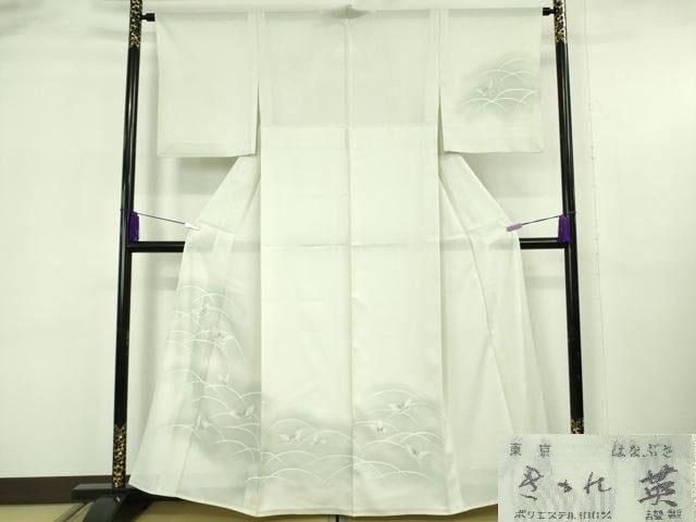 平和屋本店＊極上 夏物 洗える最高級着物 ＜英＞はなぶさ謹製 訪問着 絽 舞蝶芝文 暈し染め 逸品 DZAB6138kh6