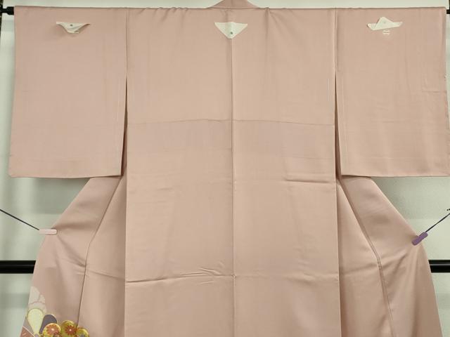 平和屋本店●極上　創業460年・千總　色留袖　駒刺繍　束ね熨斗　宝尽くし花文　虹色地　金彩　大丸扱い　逸品　未使用　DZAB6163kh6
