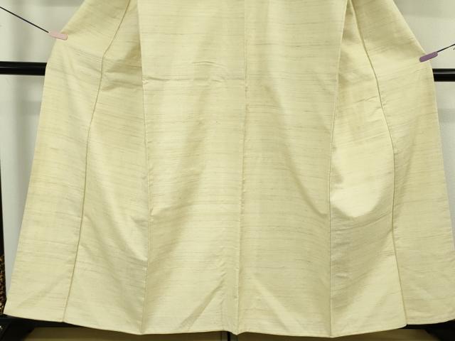 平和屋着物●極上　インド・アッサム　野蚕糸　手織　ムガシルク　阪急百貨店扱い　逸品　DZAB6195kh6