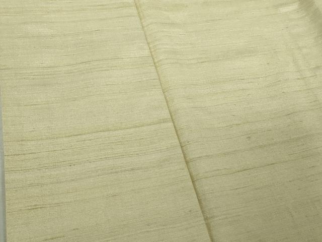 平和屋着物●極上　インド・アッサム　野蚕糸　手織　ムガシルク　阪急百貨店扱い　逸品　DZAB6195kh6