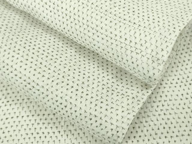 平和屋本店＊極上　夏物　古代越後上布　蚊絣　芋麻　逸品　未使用　DZAB6197kh6