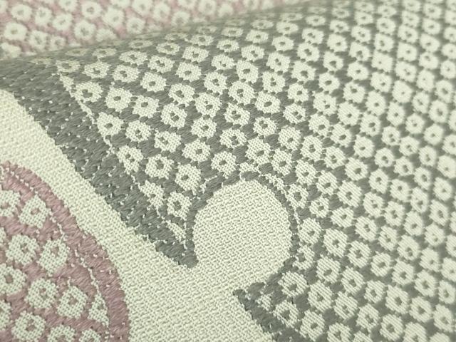 平和屋本店●極上　創業200年・7代目永治屋清左衛門　六通柄袋帯　唐織　雪月花文　逸品　DZAB6203kh6