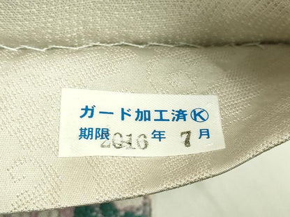 平和屋本店●極上　創業200年・7代目永治屋清左衛門　六通柄袋帯　唐織　雪月花文　逸品　DZAB6203kh6