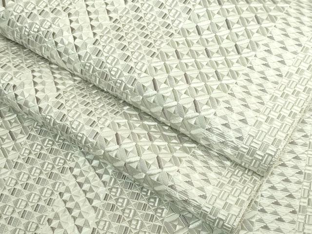 平和屋本店●極上　本場筑前博多織　八寸名古屋帯　切子　逸品　DZAB6216kh6