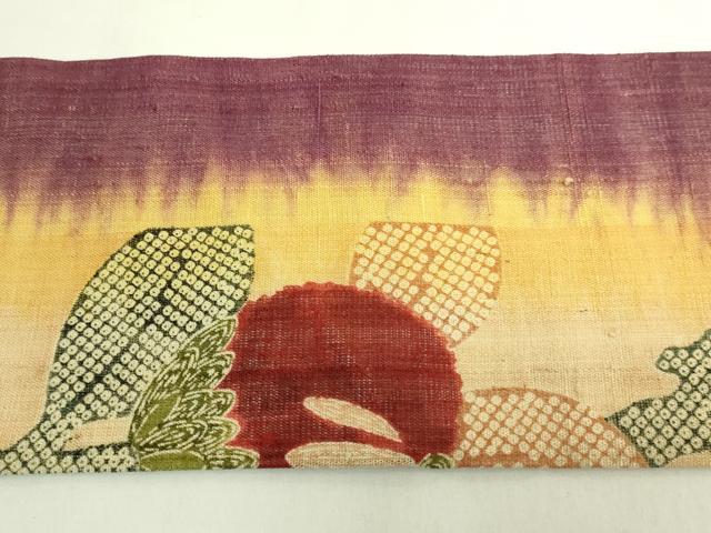 平和屋本店＊極上 夏物 摺型友禅 京都 多ち花 九寸名古屋帯 橘 逸品 DZAB6218kh6