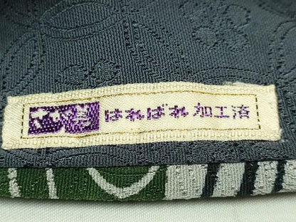 平和屋本店●極上　本場琉球びんがた　沖縄県指定無形文化財保持者　宮城里子　九寸名古屋帯　さが美扱い　参考資料付　逸品　DZAB6234kh6