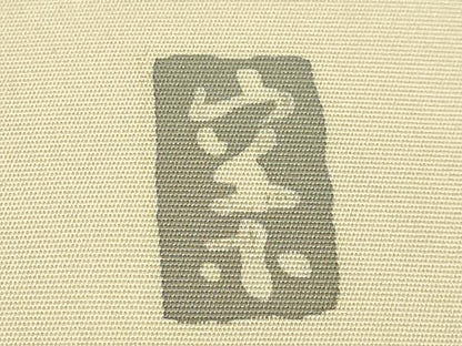 平和屋着物●極上　日展染色作家　高久空木　ろうけつ染　塩瀬　九寸名古屋帯　枝花文　鳥の子色地　逸品　DZAB6261kh6