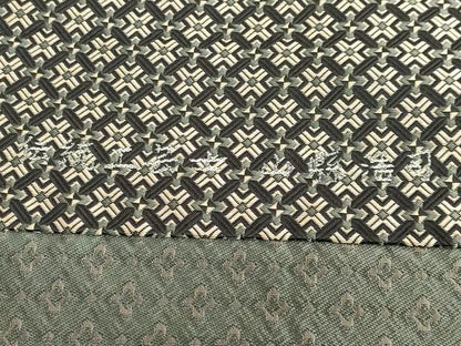 平和屋本店●極上　1897年創業　名門岡野　本場筑前博多織　千年工房　伝統工芸士　山縣浩司　八寸名古屋帯　間道　逸品　DZAB6294kh6