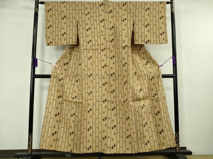 平和屋着物＊極上 夏物 芭蕉布 ばしゃぎん 残布付き 逸品 DZAB6339kh6