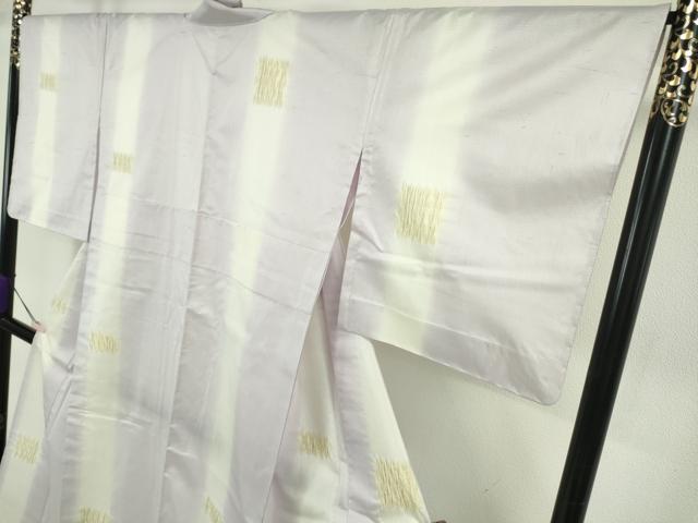 平和屋本店▽極上　十日町 名門青柳謹製　櫛引織　赤城紬　単衣　草木染　手座繰り　ほていや扱い　証紙付き　逸品　未使用　DZAB6353kh6