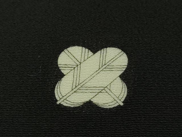 平和屋本店●極上　創業460年・千總　黒留袖　駒刺繍　風景吉祥花松文　金彩　逸品　DZAB6366kh6