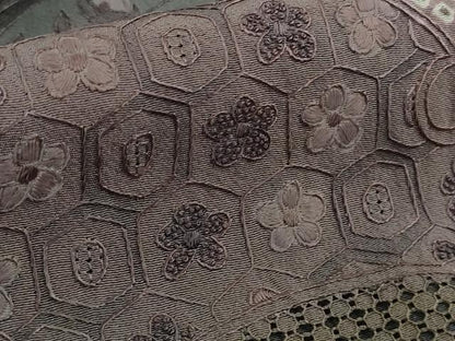 平和屋本店●極上　中国三大刺繍 スワトウ刺繍 汕頭刺繍 相良刺繍 訪問着 鳳凰名物裂花文　暈し染め　金糸　さが美扱い　逸品　DZAB6380kh6