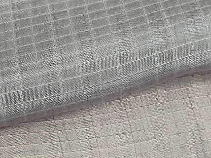 平和屋着物●上質な長襦袢　単衣　横段文　反端付き　逸品　未使用　DZAB6384kh6