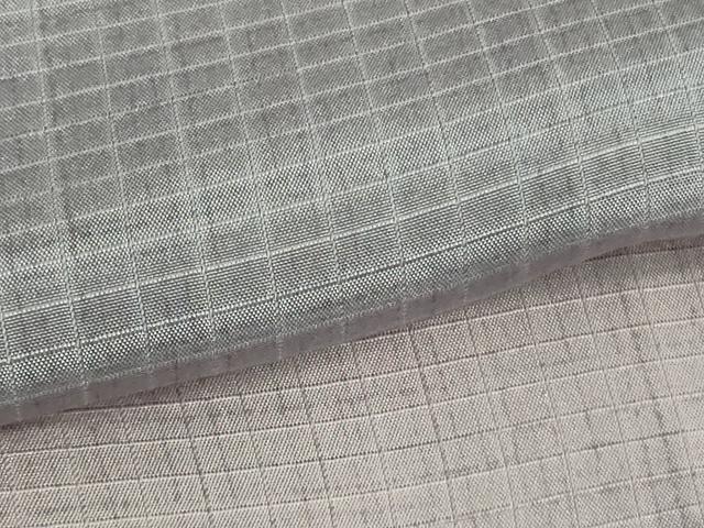 平和屋着物●上質な長襦袢　単衣　横段文　反端付き　逸品　未使用　DZAB6384kh6