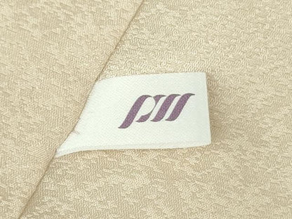 平和屋本店●極上　訪問着　駒刺繍　枝垂れ花　肌色地　暈し染め　金彩　逸品　未使用　DZAB6390kh6