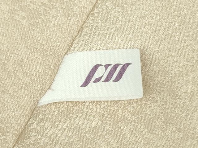 平和屋本店●極上　訪問着　駒刺繍　枝垂れ花　肌色地　暈し染め　金彩　逸品　未使用　DZAB6390kh6