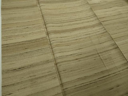 平和屋着物●極上　インド・アッサム　野蚕糸　手織　ムガシルク　逸品　DZAB6396kh6