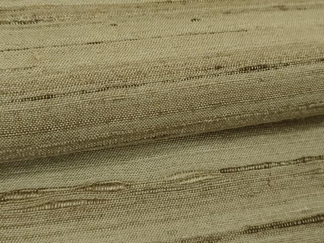 平和屋着物●極上　インド・アッサム　野蚕糸　手織　ムガシルク　逸品　DZAB6396kh6