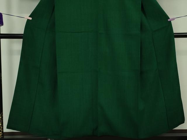 平和屋本店●極上　浦野理一　経節紬　色無地　濃い鉄色　逸品　DZAB6399kh6
