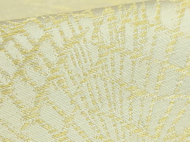 平和屋本店●極上　龍村美術織物　たつむら　全通柄袋帯　敷松葉　金糸　逸品　DZAB6450kh6