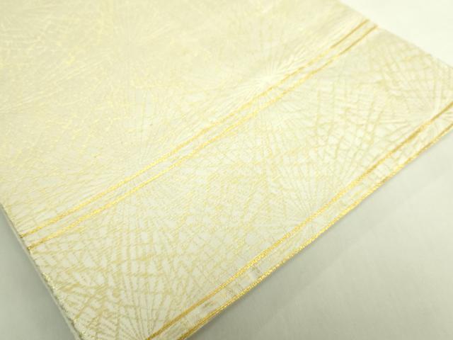 平和屋本店●極上　龍村美術織物　たつむら　全通柄袋帯　敷松葉　金糸　逸品　DZAB6450kh6