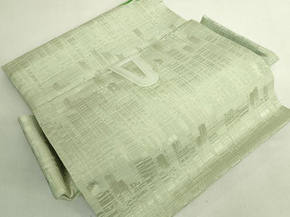 平和屋本店●希少　つけ帯　手描き　キューピー　紙風船　ラッパ　ビリヤード　銀彩　逸品　DZAB6458kh6
