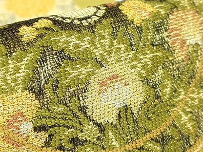 平和屋着物●極上　山口美術織物　皇室　伊勢神宮御用　西陣織　六通柄袋帯　御鏡大牡丹文　金銀糸　逸品　DZAB6481kh6
