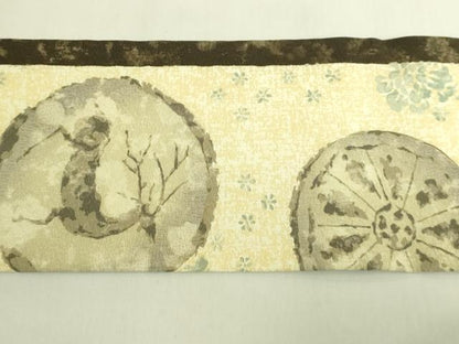 平和屋着物●極上　九寸名古屋帯　鳥獣花文　ますいわ屋扱い　逸品　DZAB6486kh6