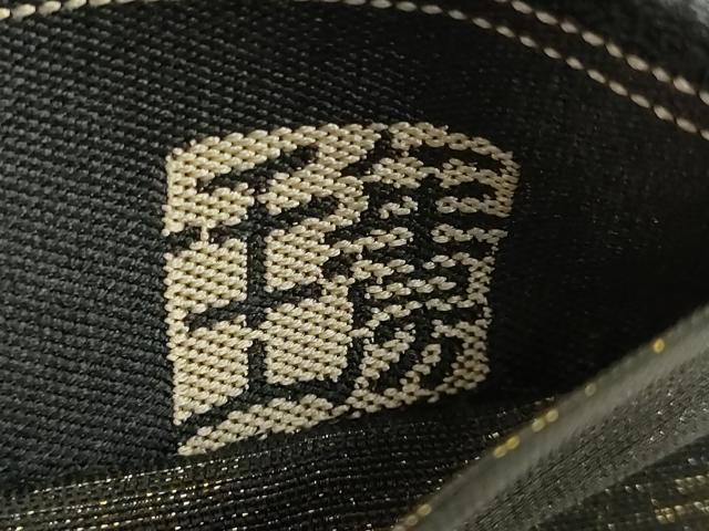平和屋本店●極上　1897年創業 名門岡野 本場筑前博多織 千年工房　太鼓柄袋帯　筑紫万葉　金糸　証紙付き　逸品　DZAB6493kh6