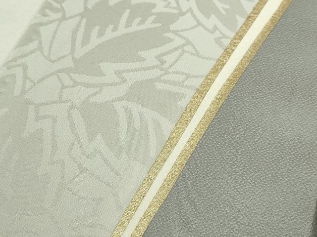 平和屋本店●極上　ジャパンオートクチュール　渡辺雪三郎　訪問着　舞葉地紋　金彩　逸品　DZAB6548kh6