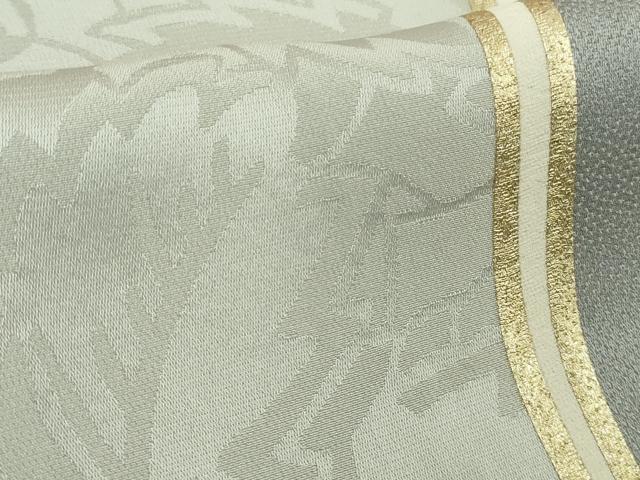 平和屋本店●極上　ジャパンオートクチュール　渡辺雪三郎　訪問着　舞葉地紋　金彩　逸品　DZAB6548kh6