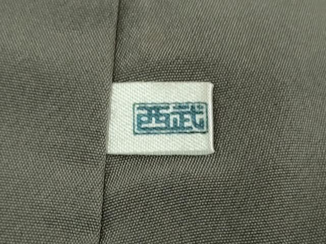 平和屋本店●極上　創業460年・千總　小紋　本手描臈纈　名物裂　鬼しぼ縮緬　西武百貨店扱い　反端付き　逸品　DZAB6553kh6