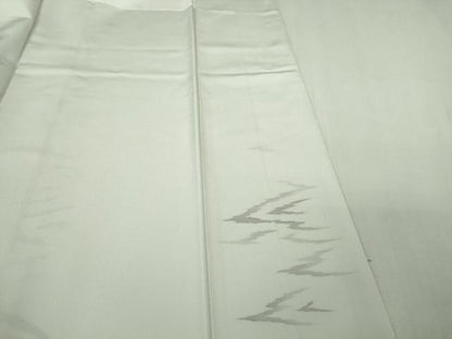 平和屋本店●極上 本加賀友禅作家 鬼島武司 石川県指定無形文化財 牛首紬 白山工房 手織り 訪問着 畔 証紙付き 逸品　未使用　DZAB6557kh6