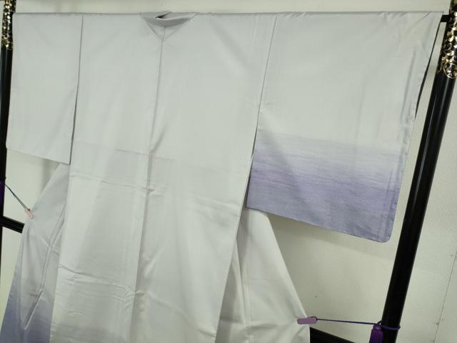平和屋本店●極上　本場縞大島紬　訪問着　古代染色純植物染　世界遺産　屋久杉染　窪田織物謹製　証紙付き　逸品　未使用　DZAB6579kh6