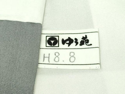 平和屋本店●極上　石川県指定無形文化財　牛首紬　白山工房　手織り　訪問着　樹林文　証紙付き　逸品　未使用　DZAB6583kh6