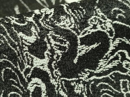平和屋着物●極上　両面　半幅帯　BANKAN　わものや　鳥獣戯画　逸品　DZAB6680kh6