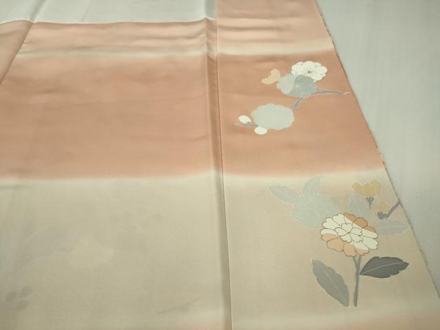 平和屋本店●極上　創業460年・千總　訪問着　駒刺繍　吉祥花文　暈し染め　金彩　大丸扱い　逸品　未使用　DZAB6728kh6