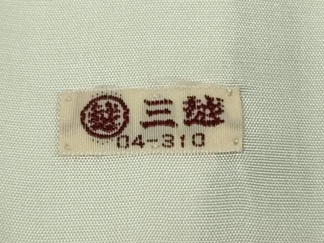 平和屋本店▽希少　重要無形文化財　本場久米島紬　ゆうな染　手織　単衣　格子　三越扱い　逸品　DZAB6795kh6